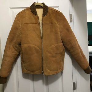 Officine Générale Paris Leather Coat